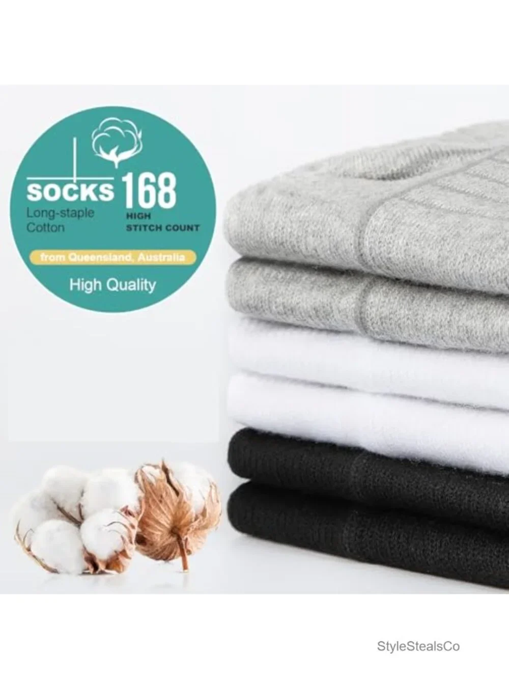 Athletic Running Ankle Socks Low Cut Cushioned Anti-Blister Tab Sports Socks 6